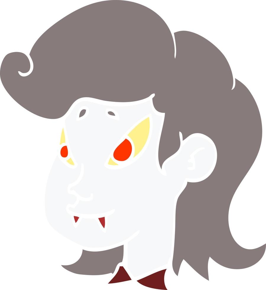 cartoon doodle vampire vector