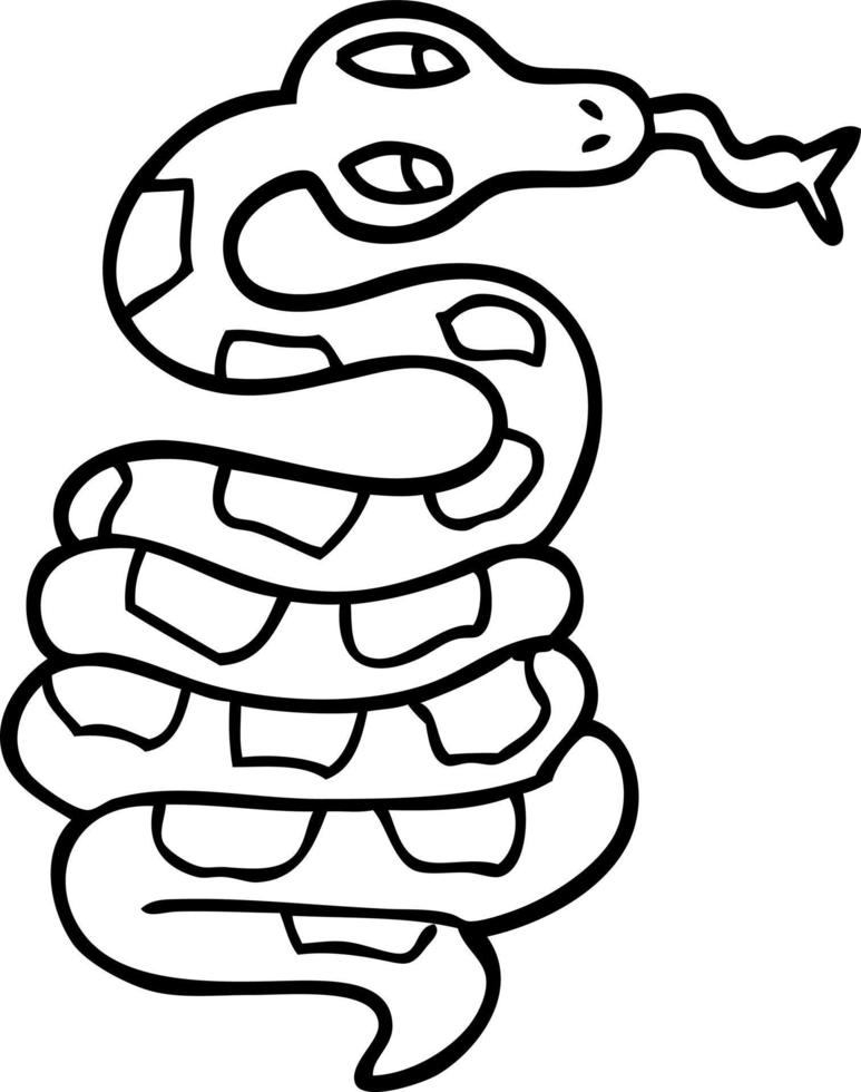 line drawing cartoon vector