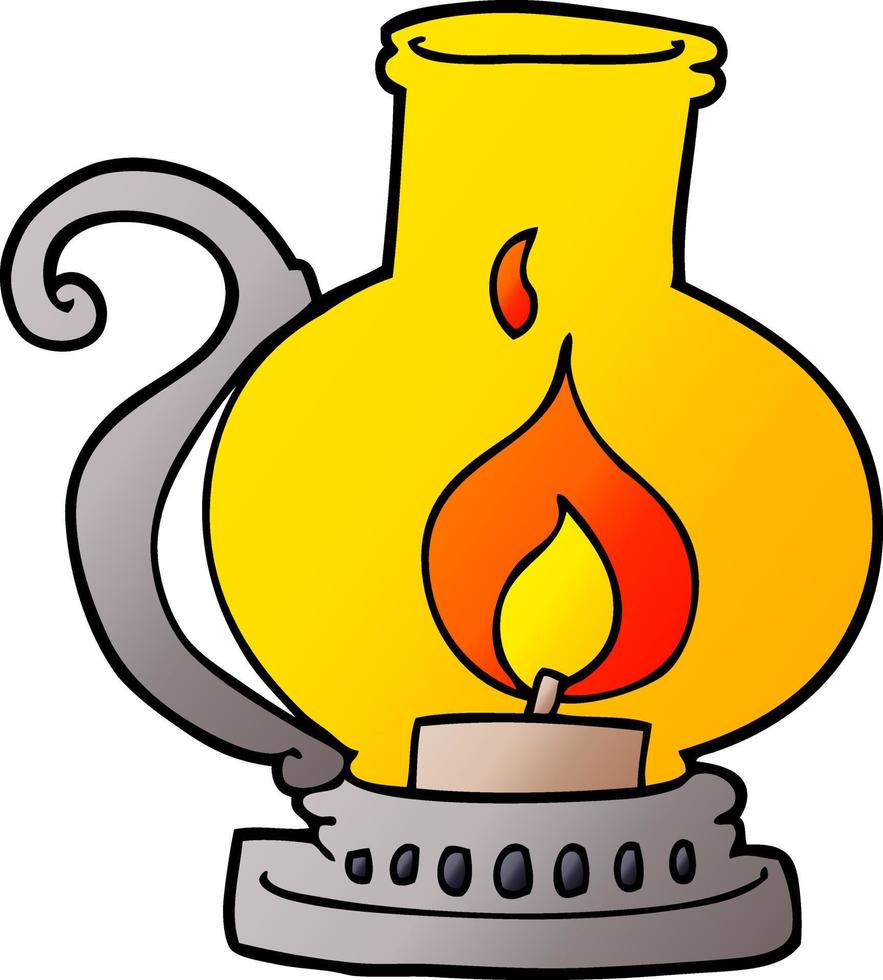 cartoon doodle lantern vector