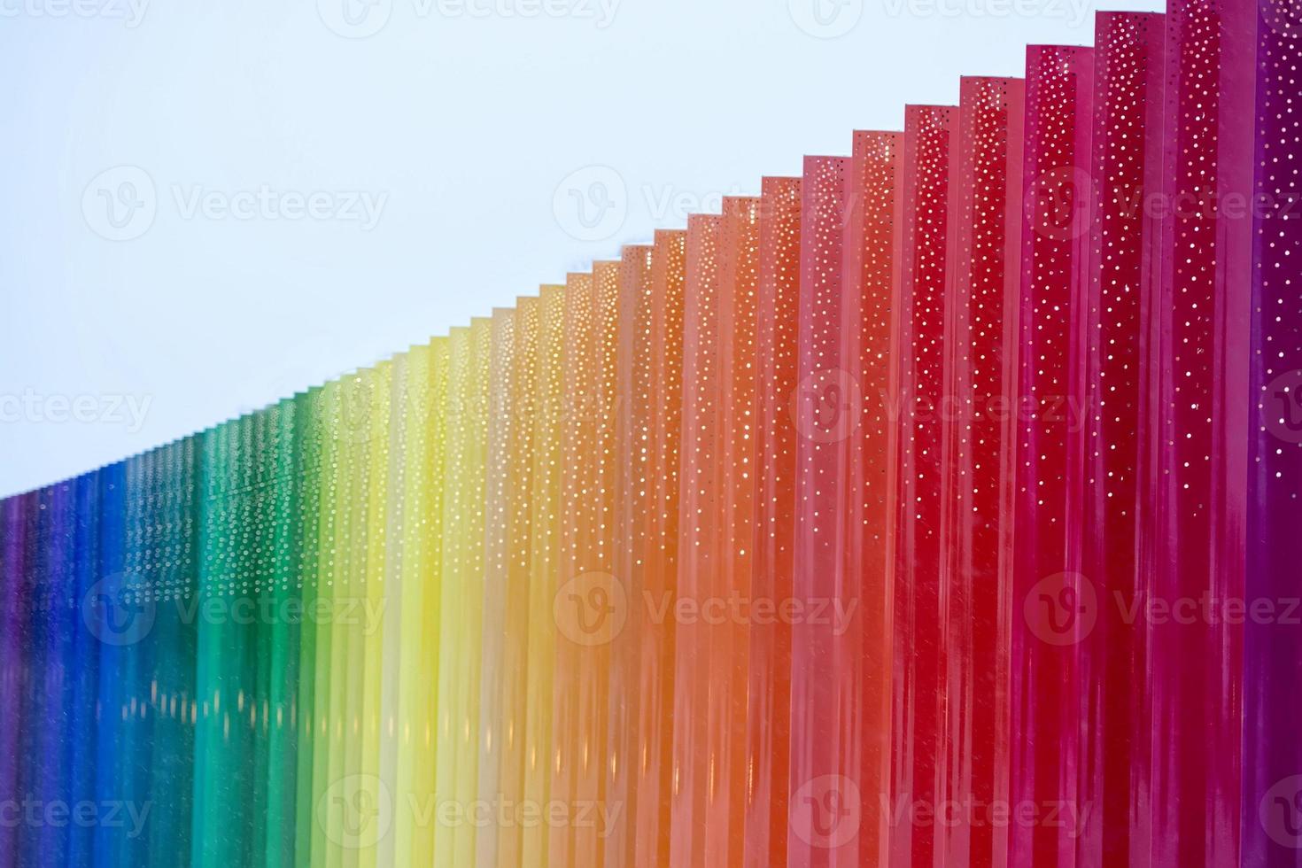 colour rainbow bars photo