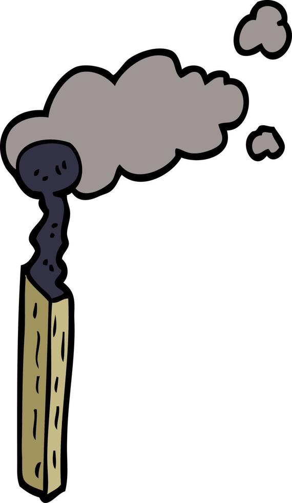 cartoon doodle match vector