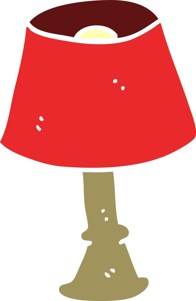 cartoon doodle house lamp vector