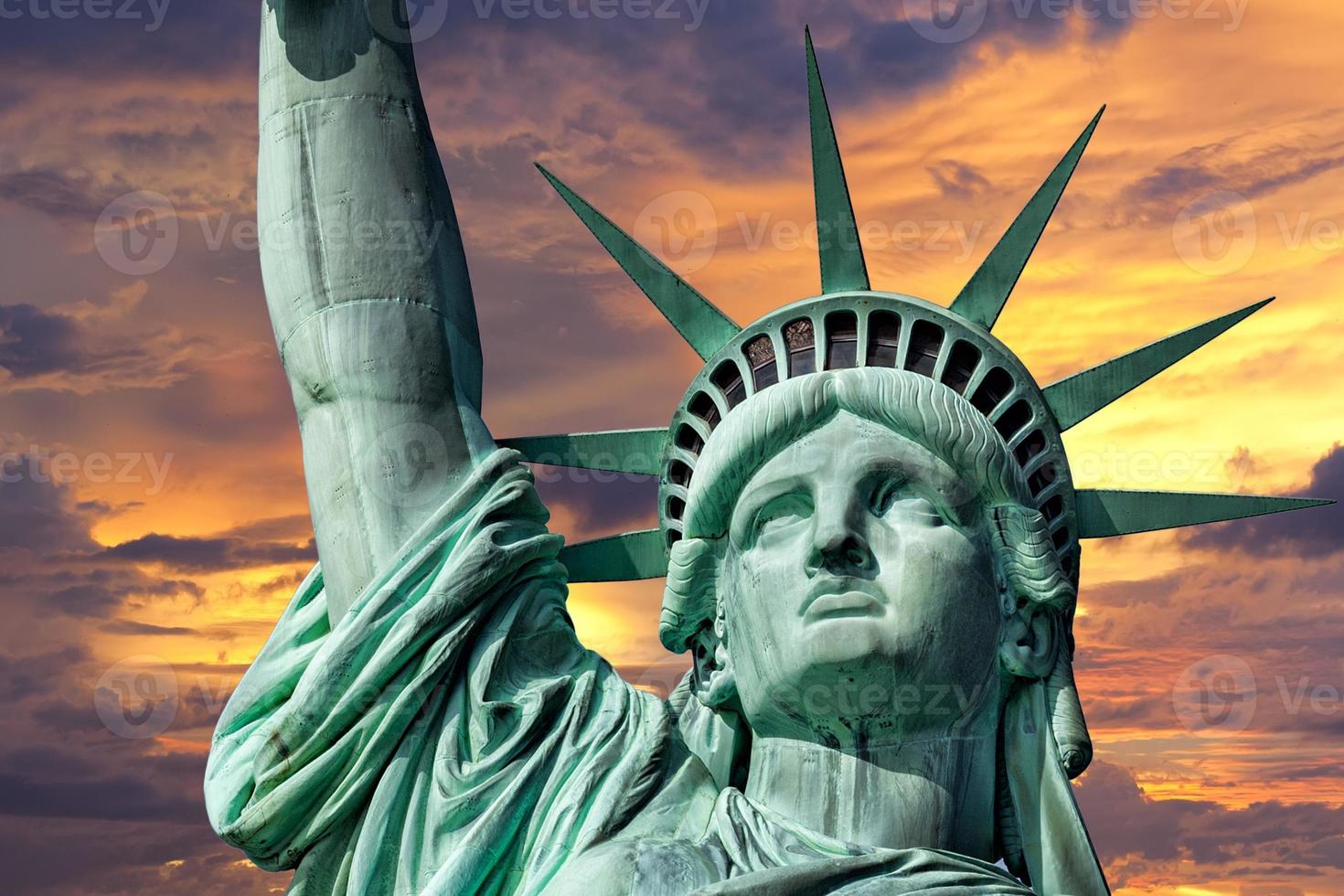 Statue of liberty in New York photo