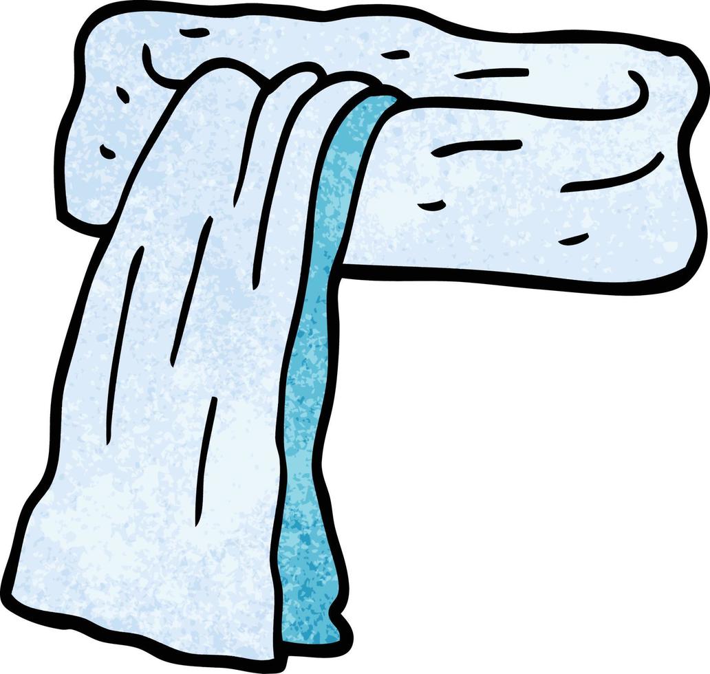 cartoon doodle scarf 12210835 Vector Art at Vecteezy