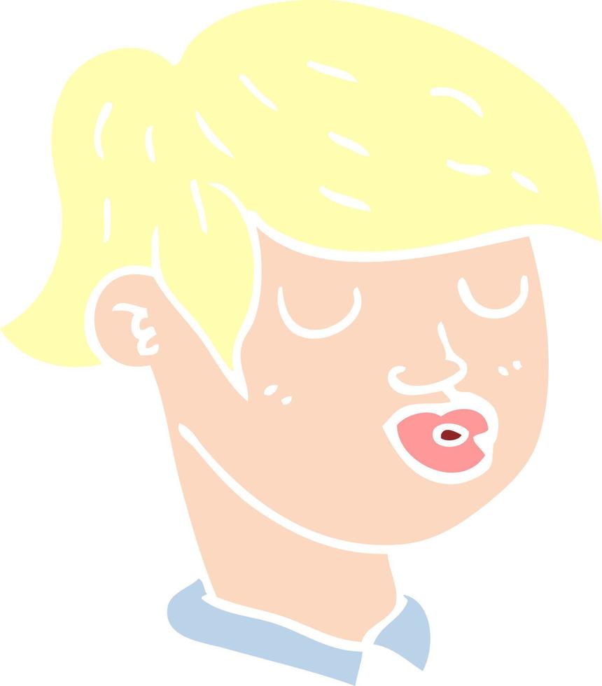 cartoon doodle of boys face vector