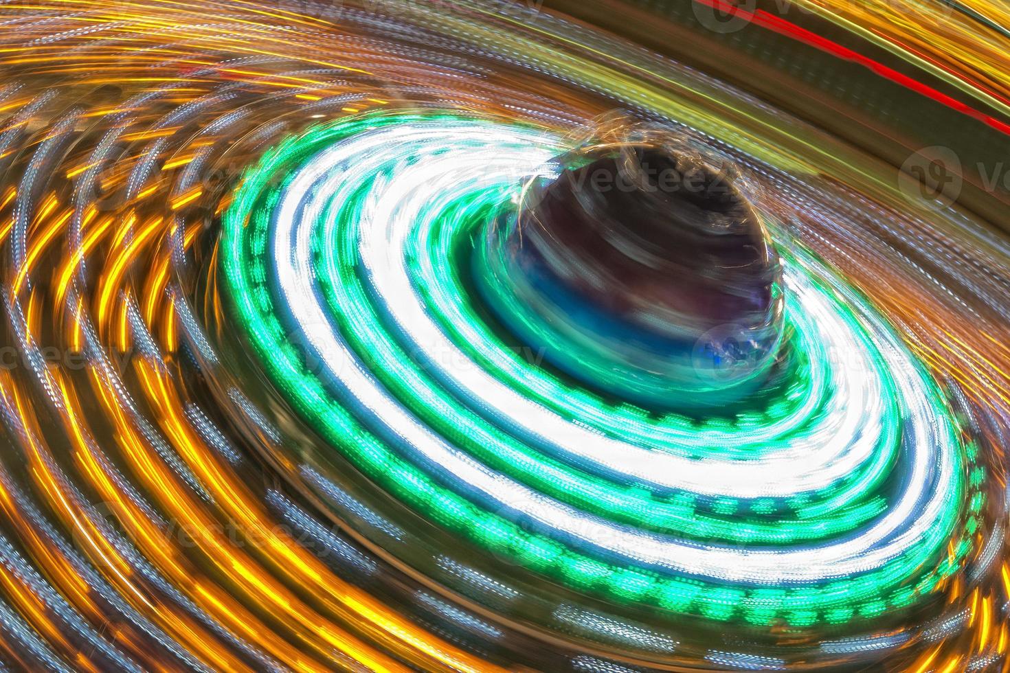 fondo de luces en movimiento luna park foto