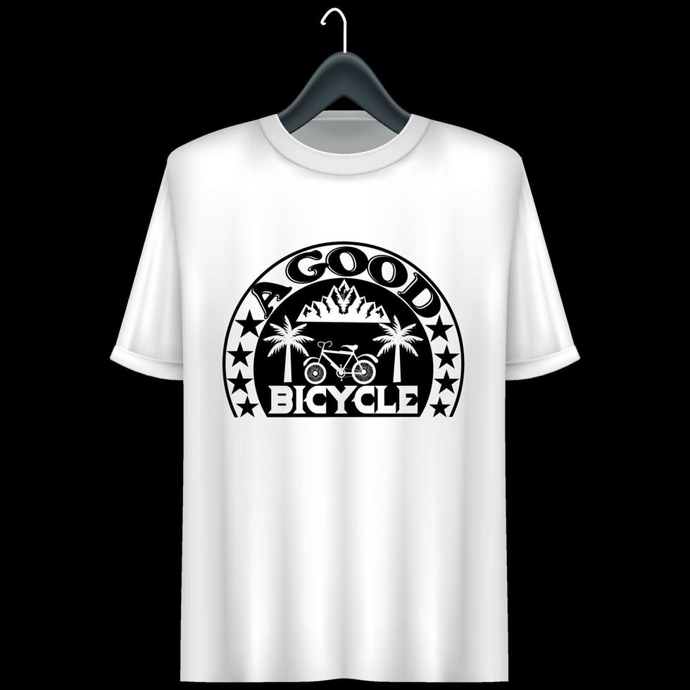 Cycle t-shirt design vector
