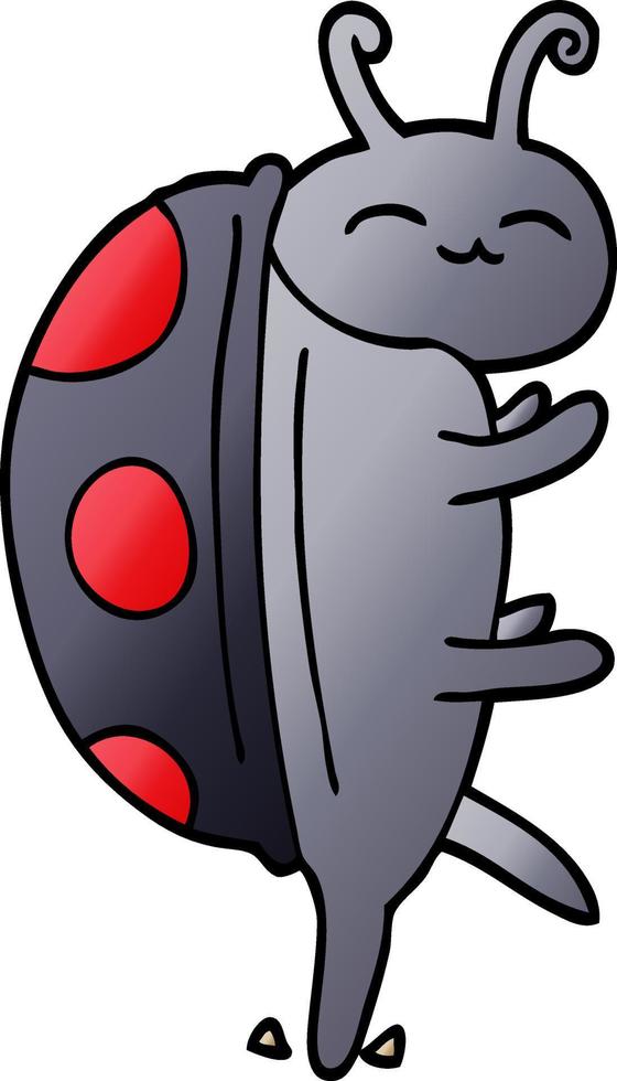 cartoon doodle cute bug vector