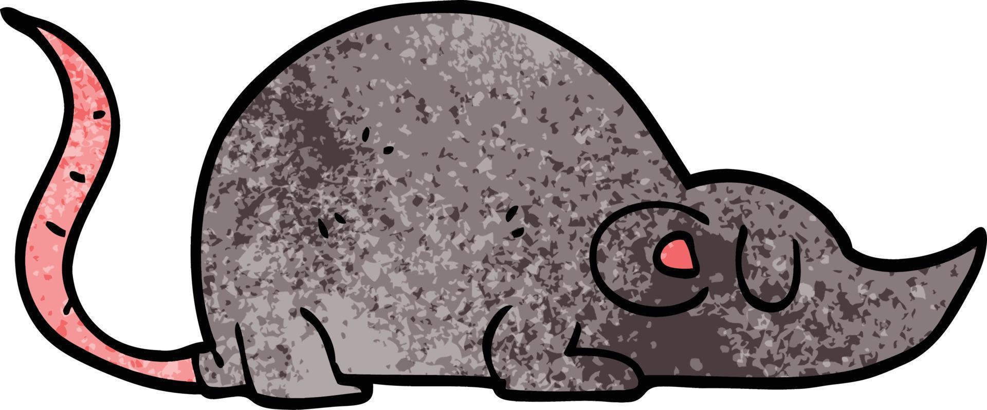 cartoon doodle mouse vector