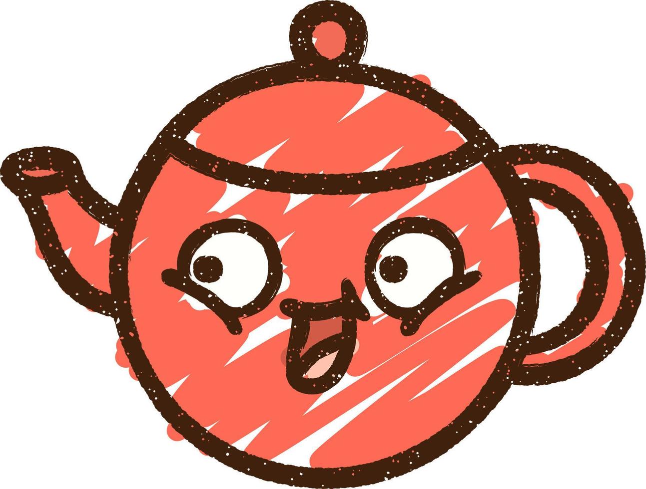 Teapot Chalk Drawing 12213091 Vector Art at Vecteezy