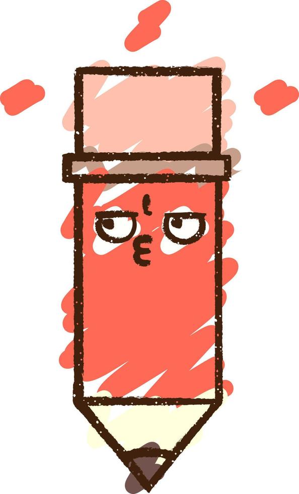 Pencil Chalk Drawing vector