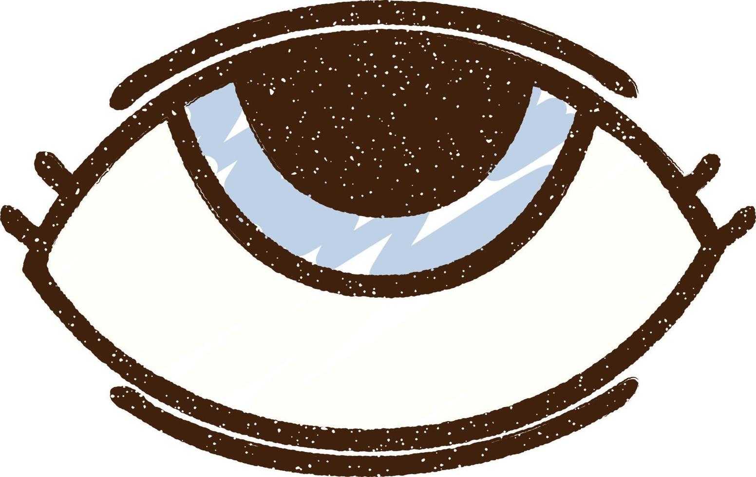 Occult Eye Chalk Drawing 12213208 Vector Art at Vecteezy