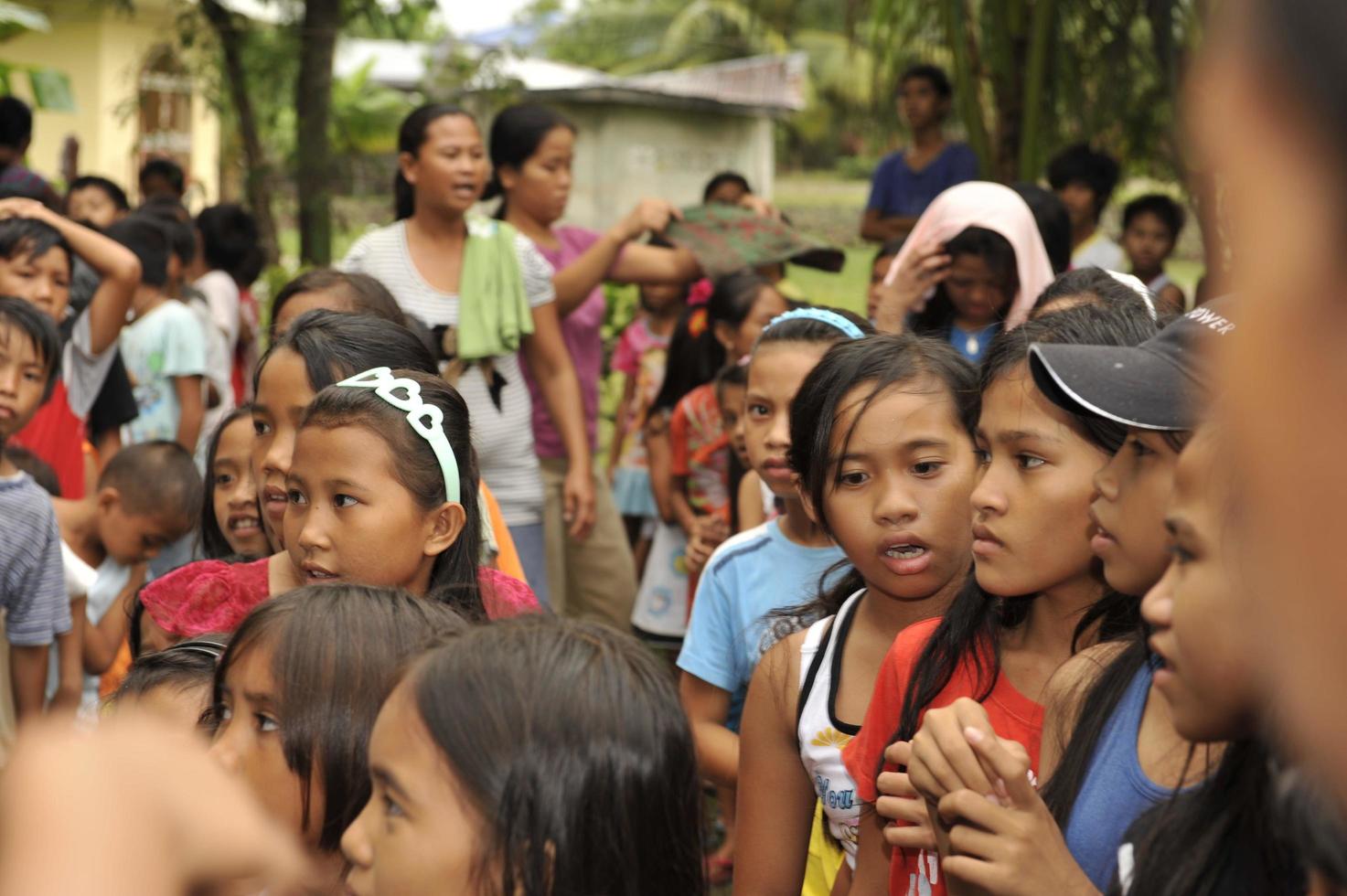 CEBU - PHILIPPINES - JANUARY,1 2013 - Annual orphan children party photo