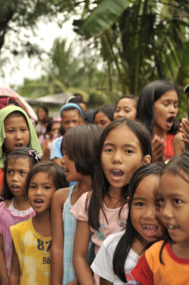 CEBU - PHILIPPINES - JANUARY,1 2013 - Annual orphan children party photo