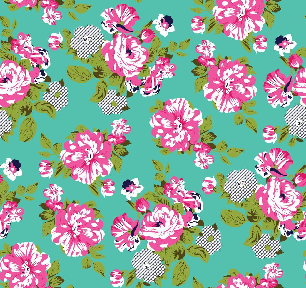 Seamless Floral Pattern in vector. vector