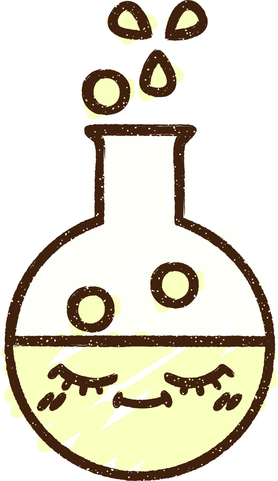 Chemical Reaction Chalk Drawing 12214908 Vector Art at Vecteezy