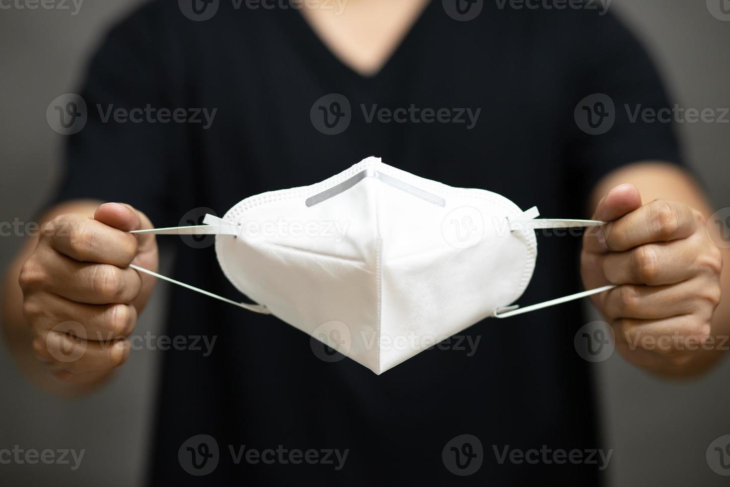 Masks to protect against COVID-19 and bacteria photo