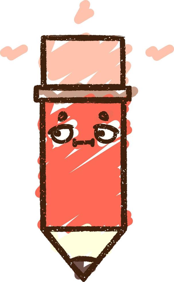 Pencil Chalk Drawing vector