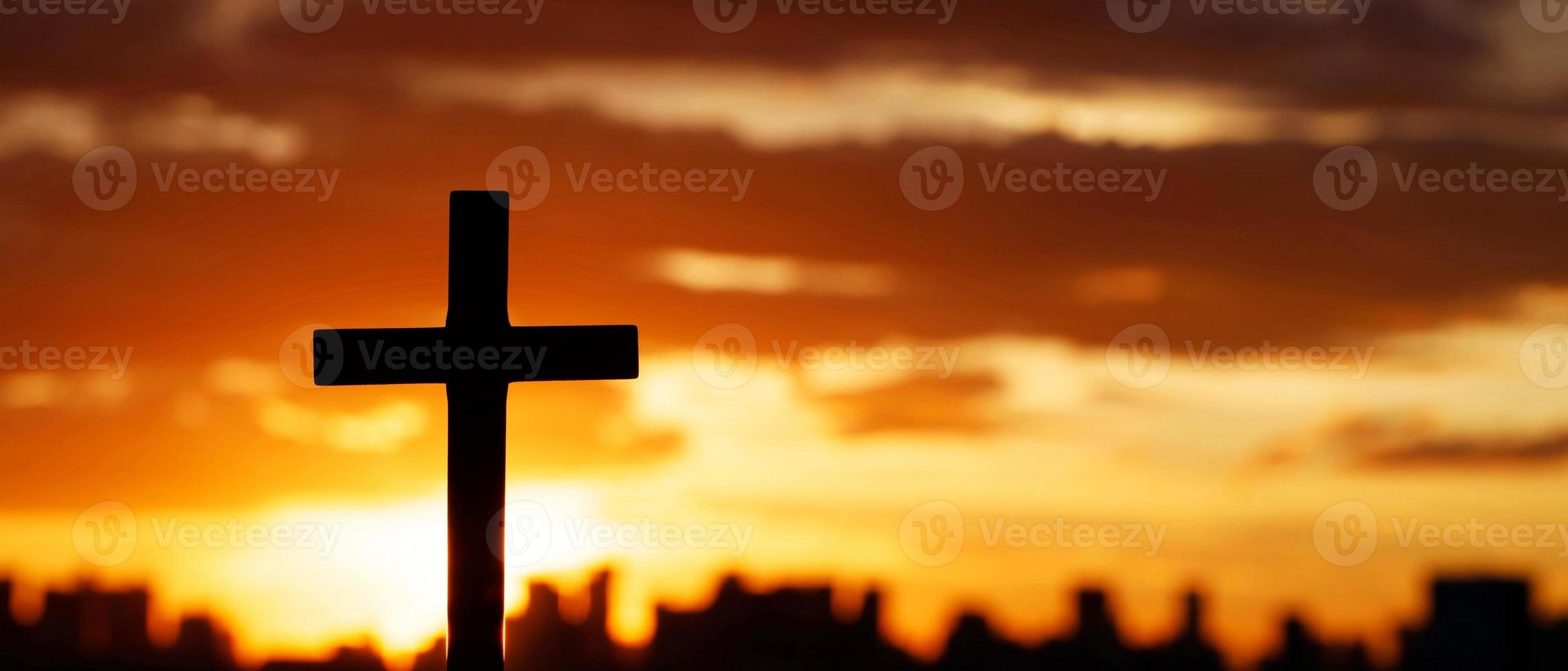 The cross is the faith of God. photo