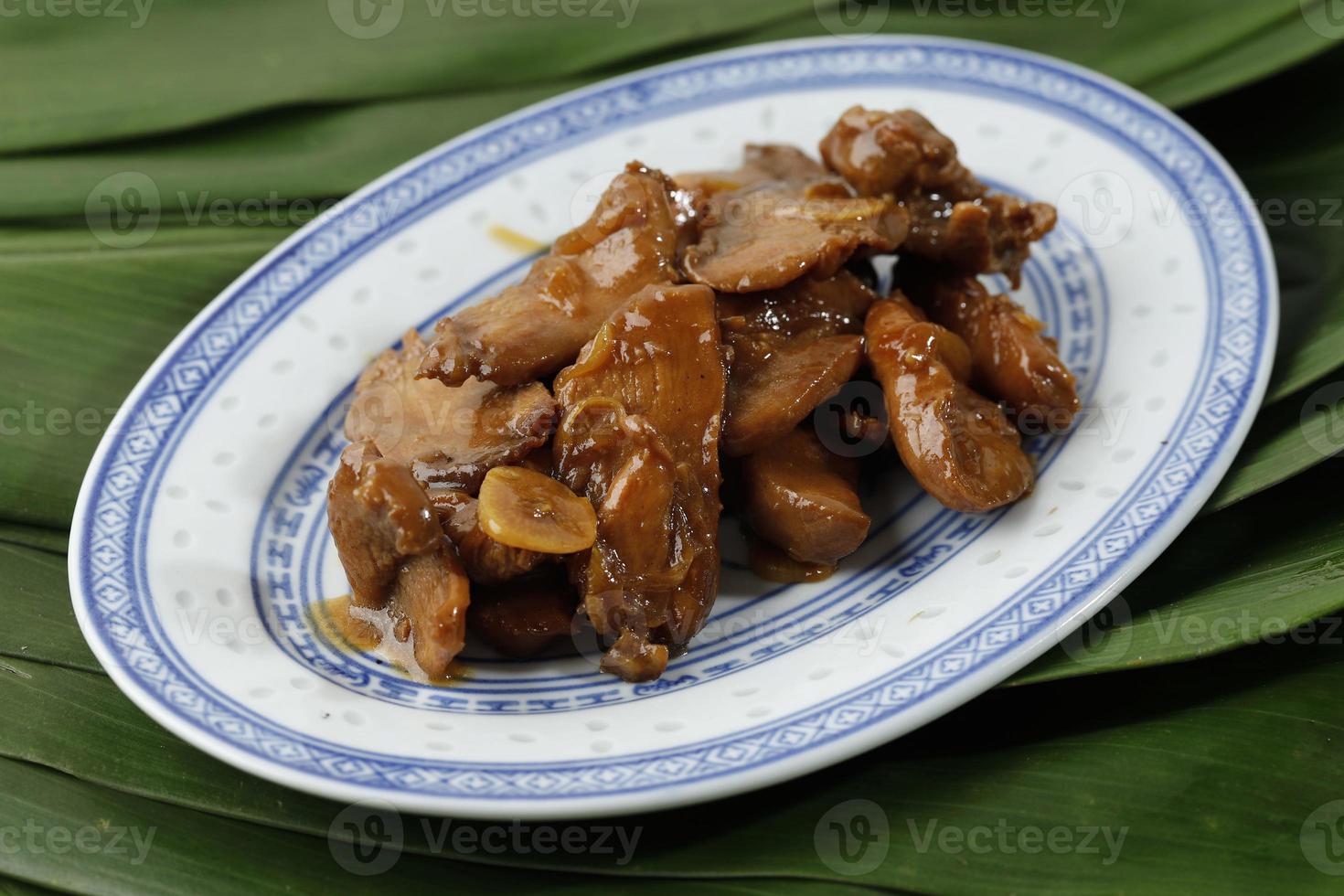 Sweet and Sour Stir Fry Garlic Chicken, Menu on Asian Chinese Restaurant photo