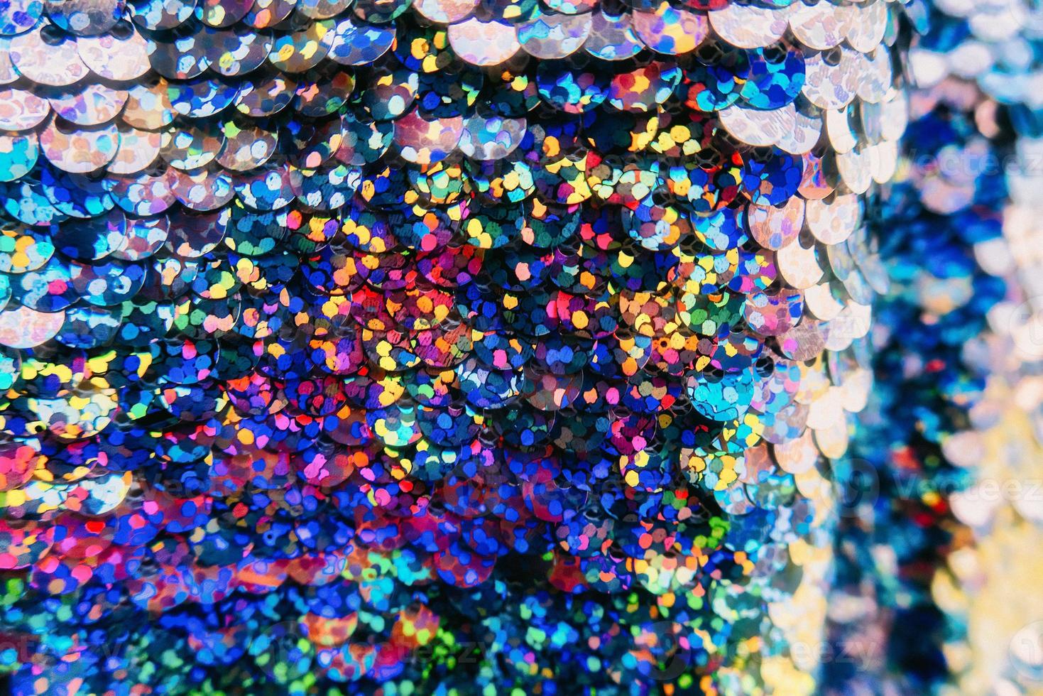 Background aesthetic texture with sequin glitte photo