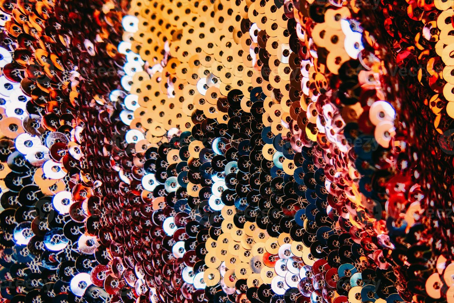 Background aesthetic texture with sequin glitte photo