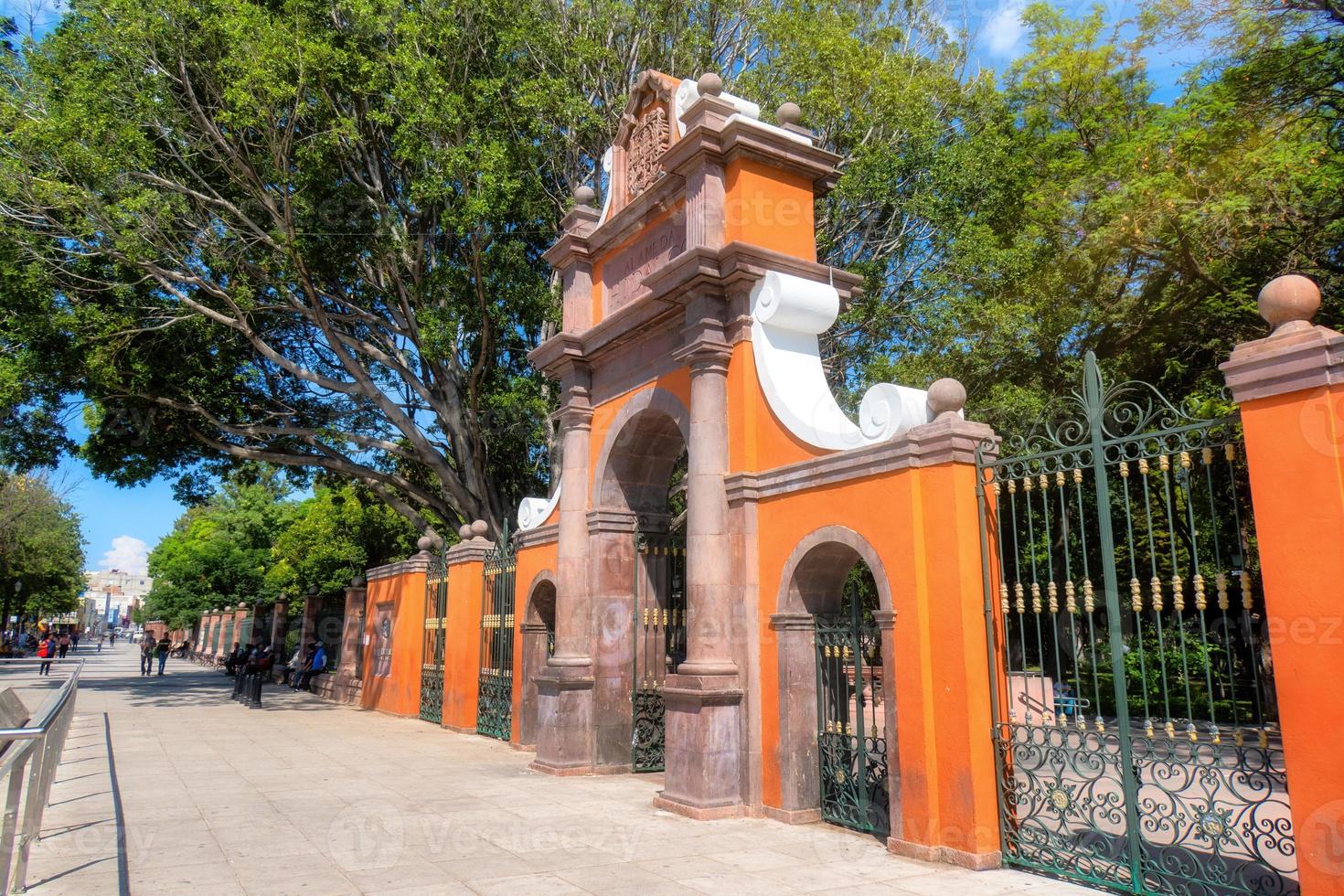 Alameda of Queretaro Mexico photo