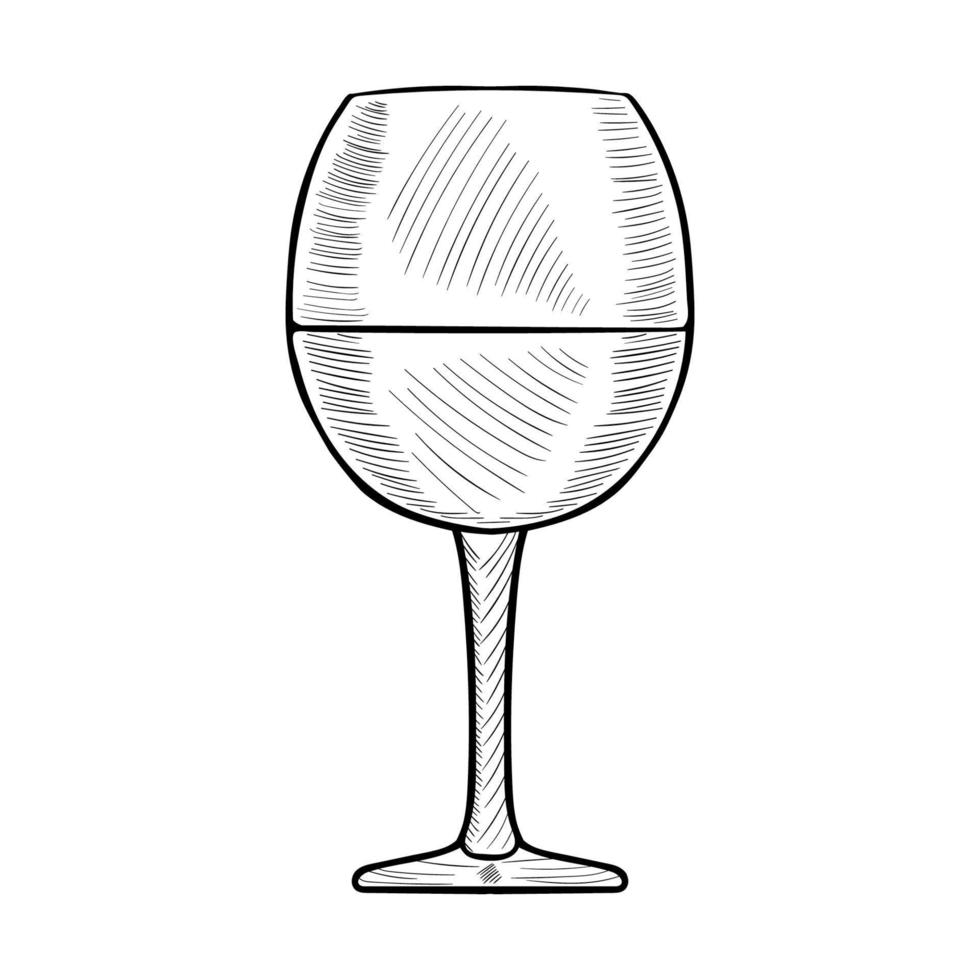 glasses cocktail wine lemonade mon vector