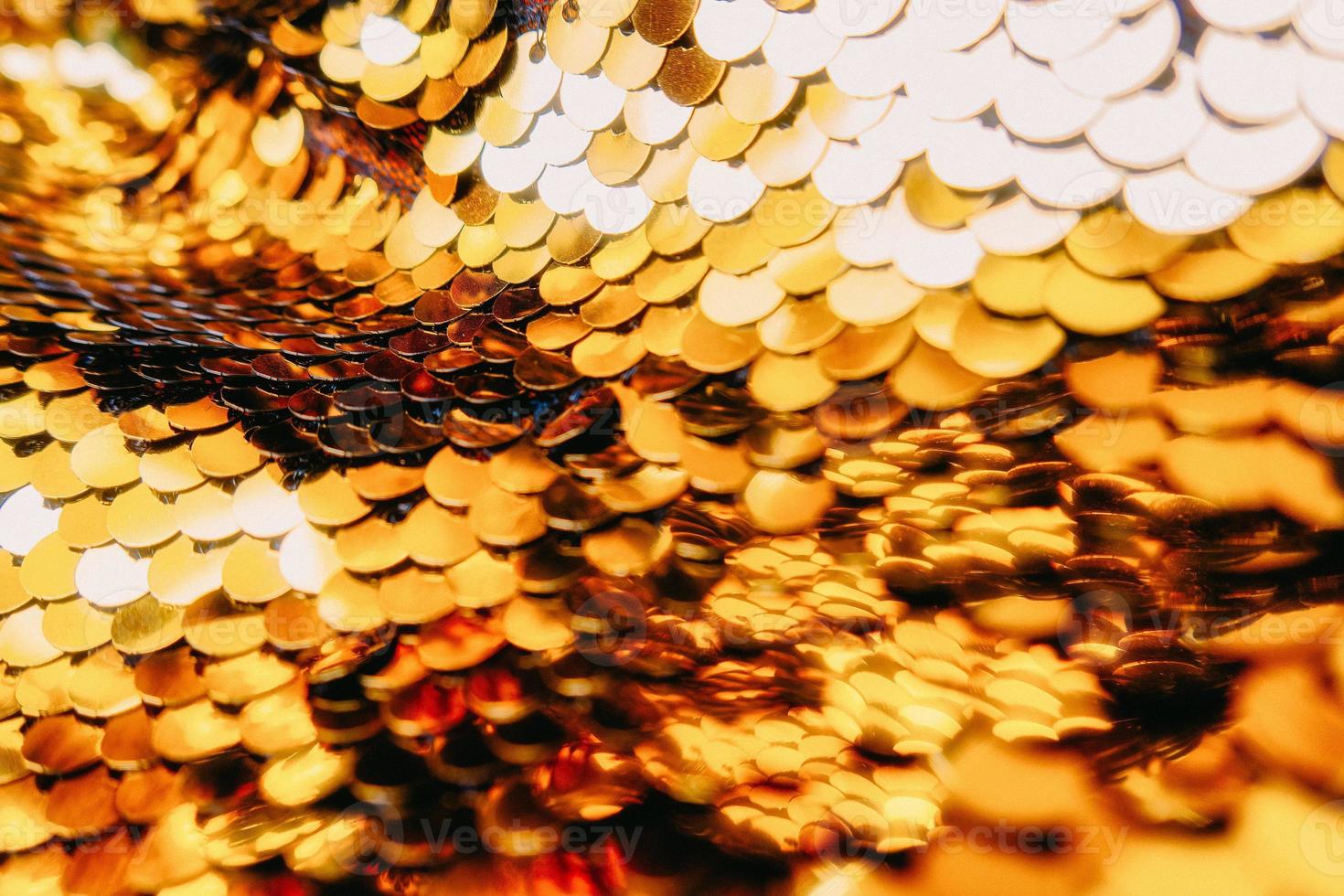Background aesthetic texture with sequin glitte photo