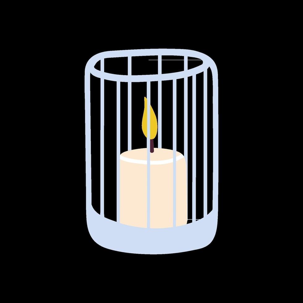 candle vector illustration