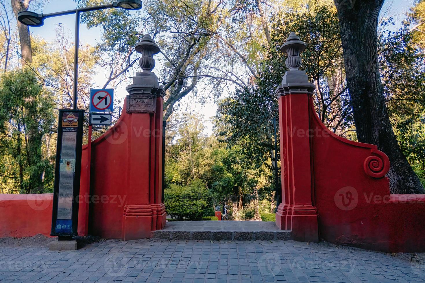 parque alameda en san miguel de allende foto