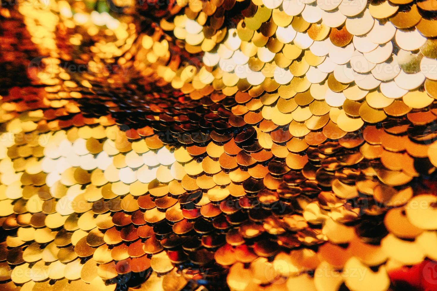 Background aesthetic texture with sequin glitte photo