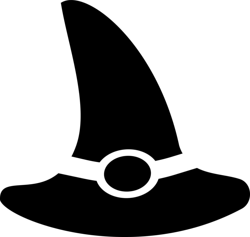 Witchs hat on a white background. vector illustration