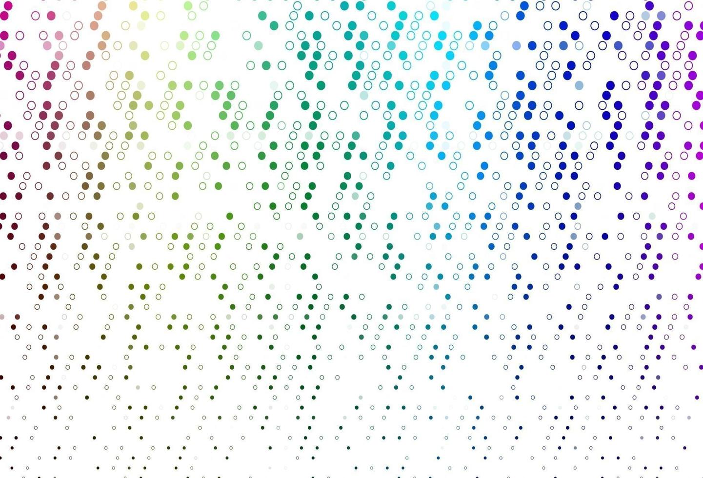Light Multicolor, Rainbow vector cover with spots.