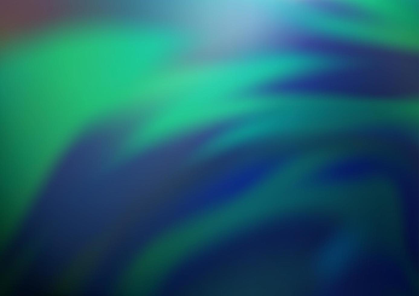 Dark Blue, Green vector blurred bright template.