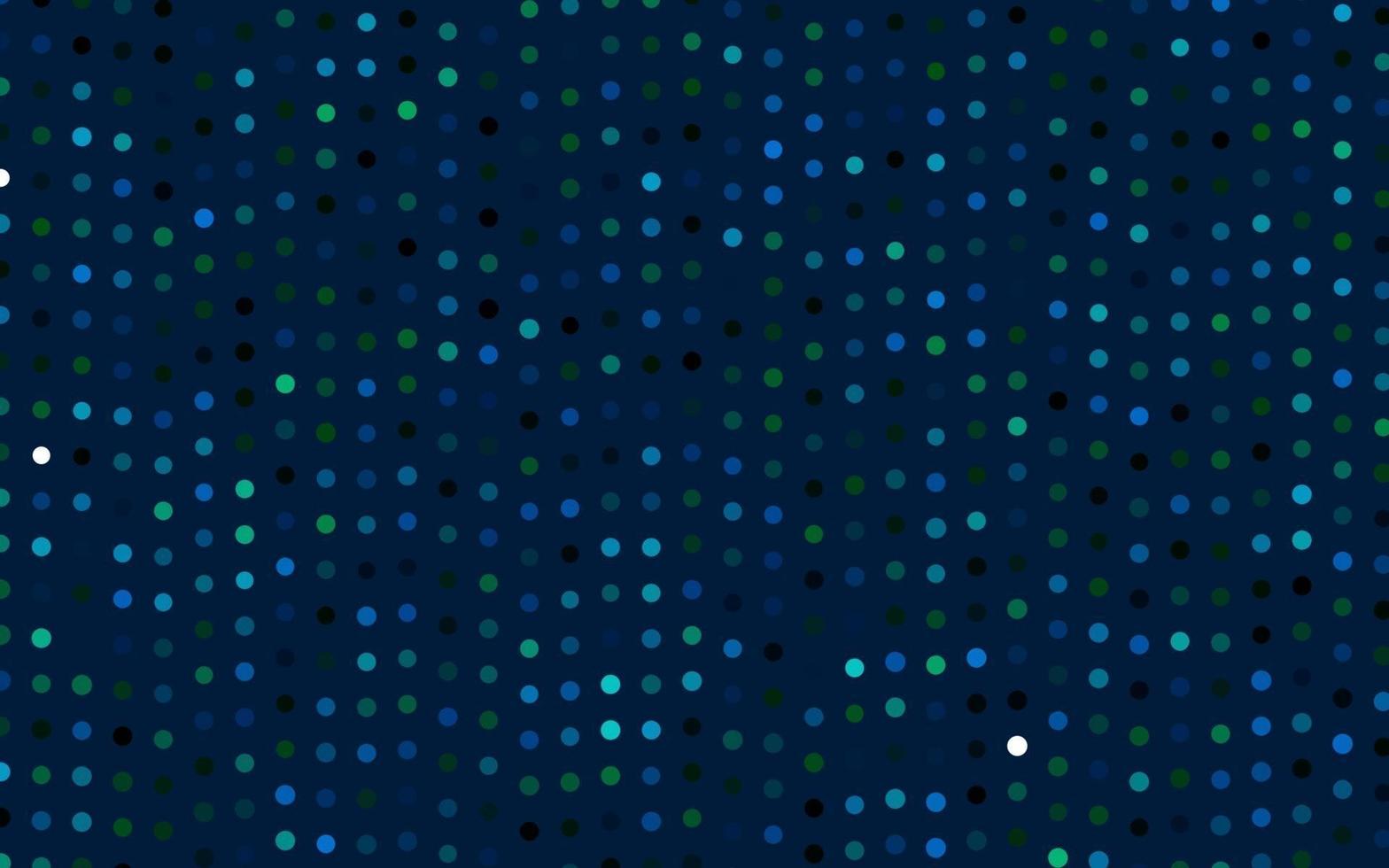 Dark Blue, Green vector cover with spots.