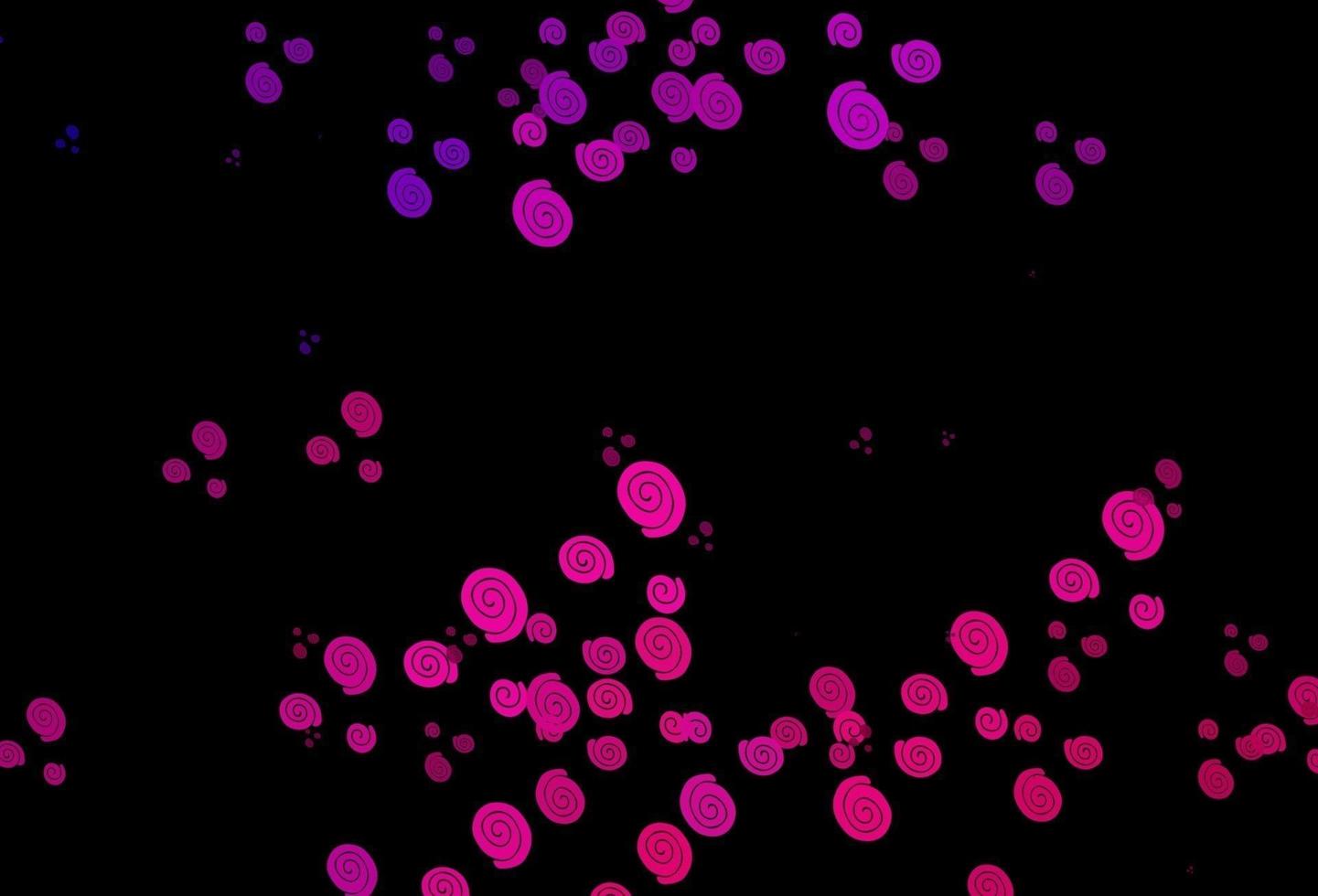 Dark Pink vector backdrop with bent lines.