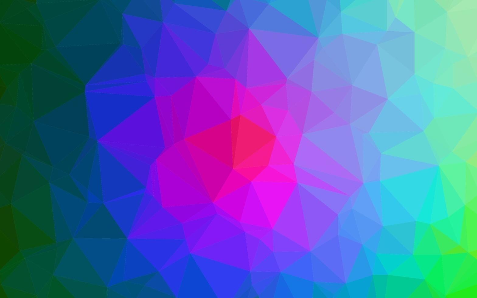 Dark Multicolor, Rainbow vector polygonal pattern.