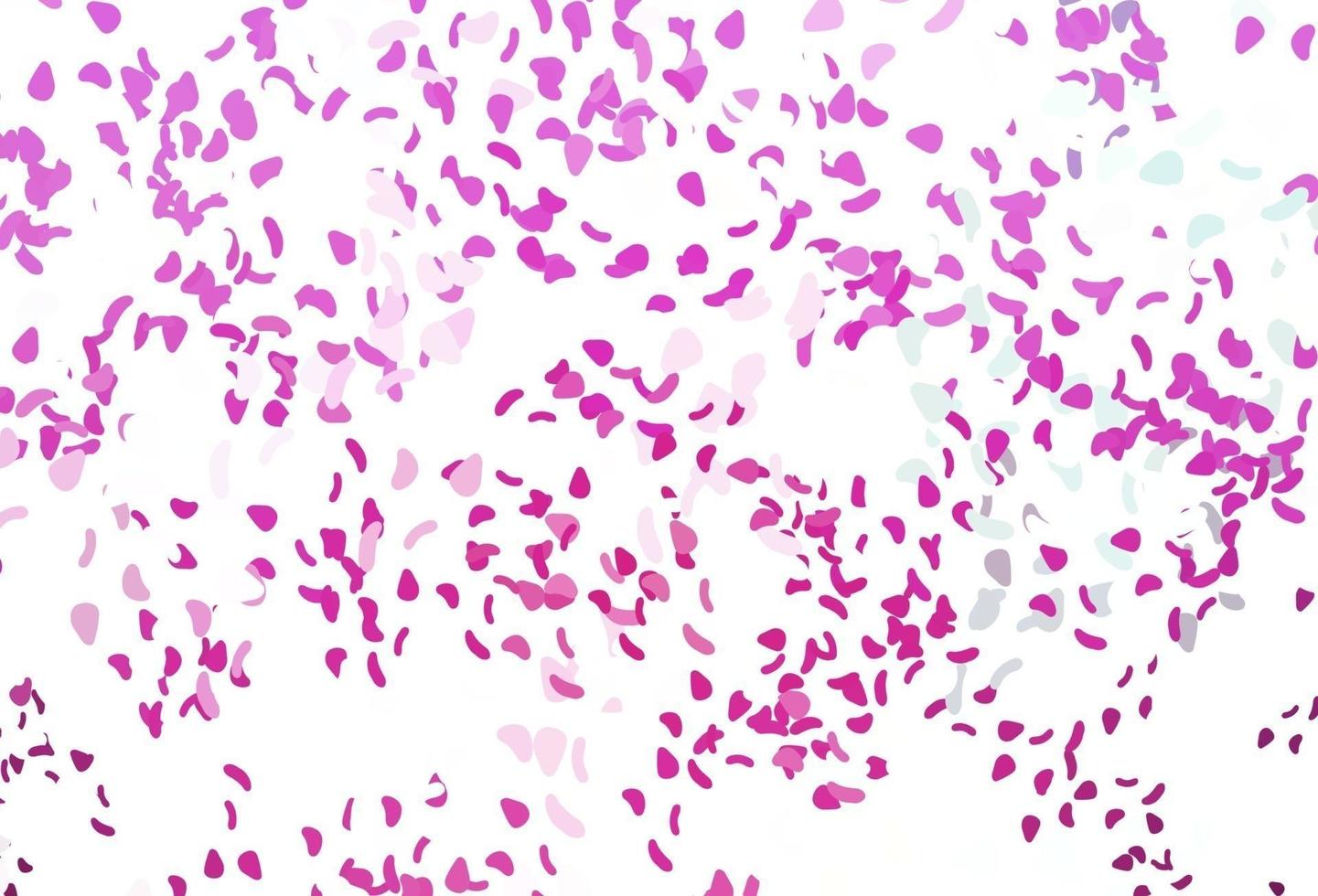 Light pink vector backdrop with abstract shapes.