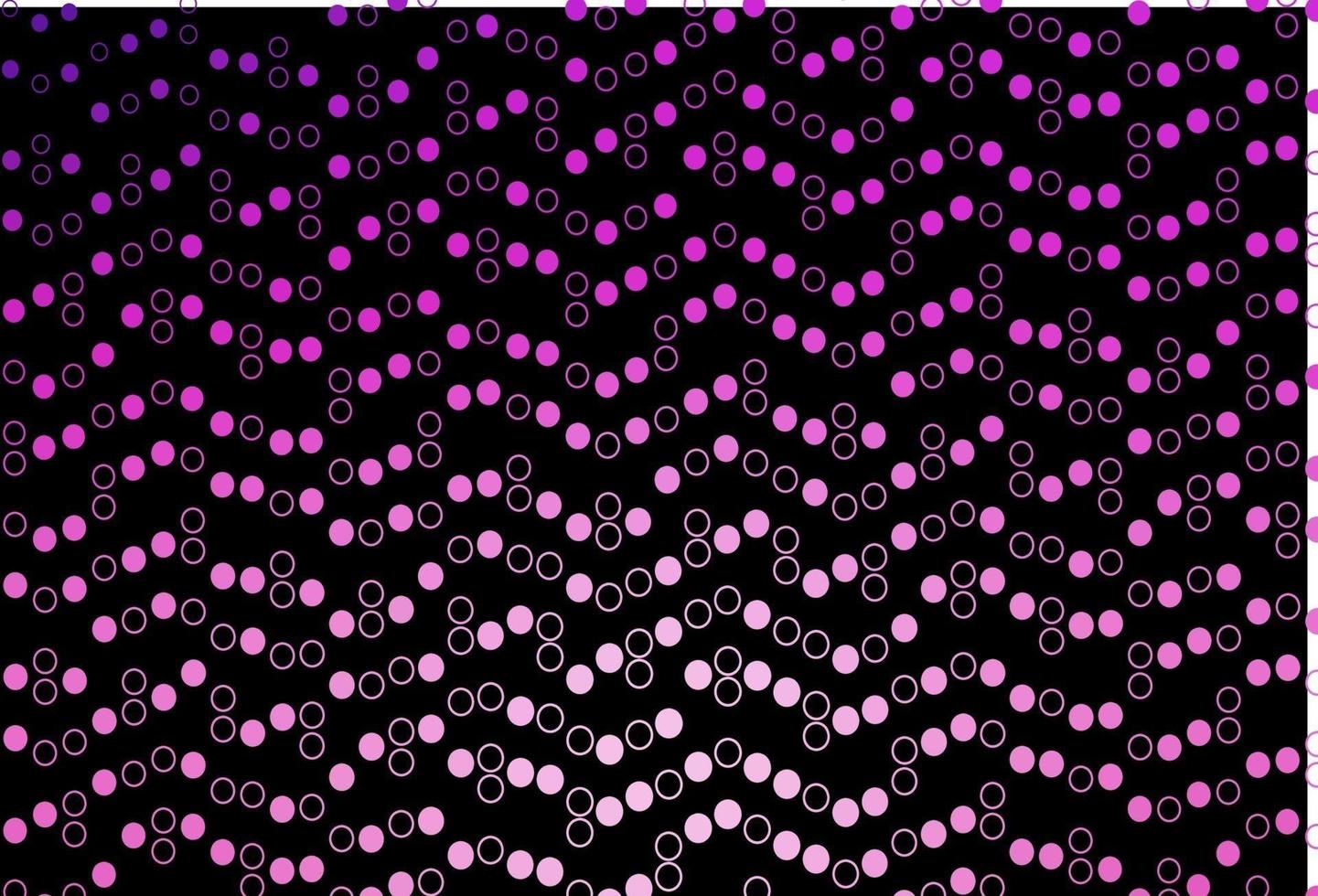 Dark Pink vector texture with disks.