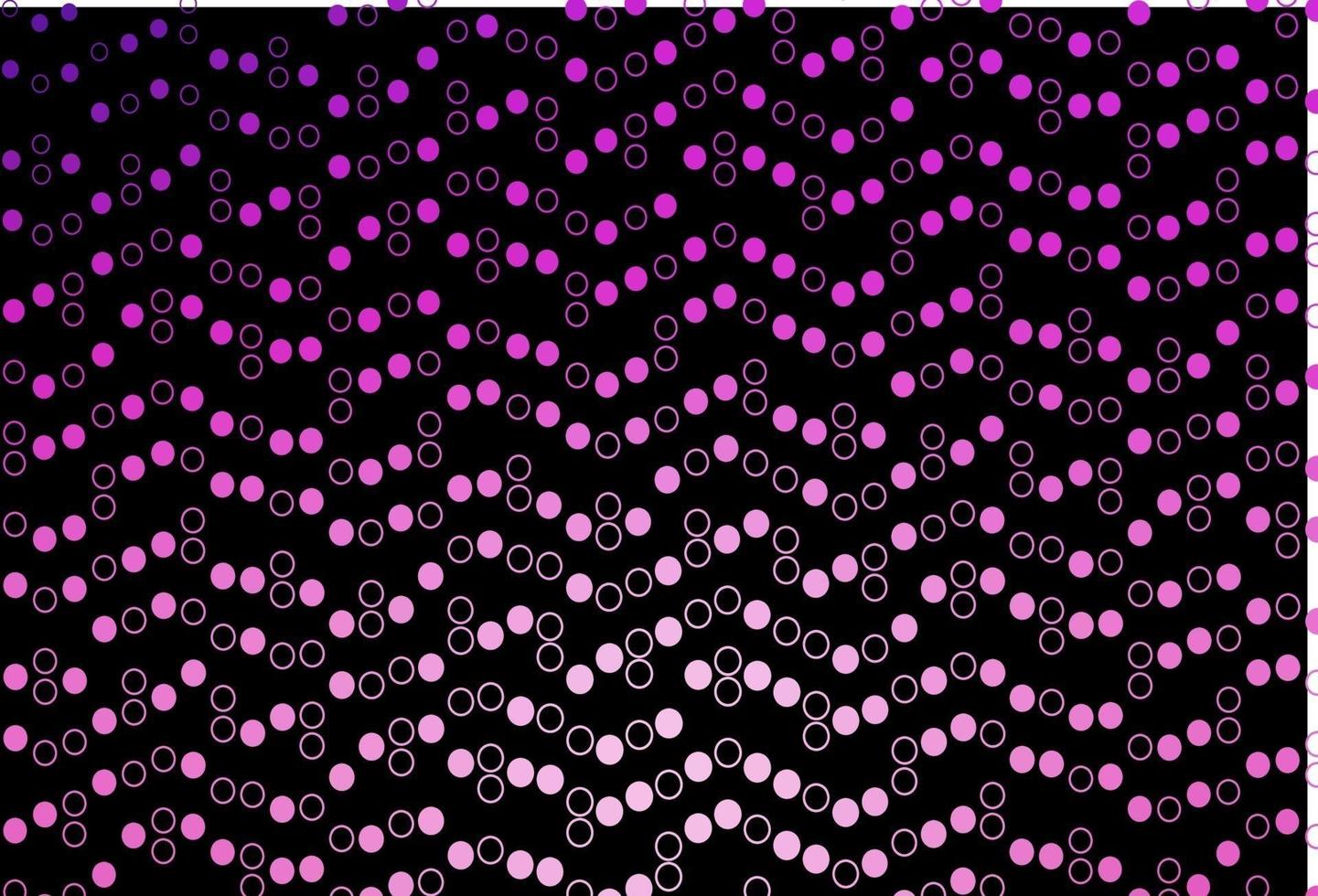 textura de vector rosa oscuro con discos.