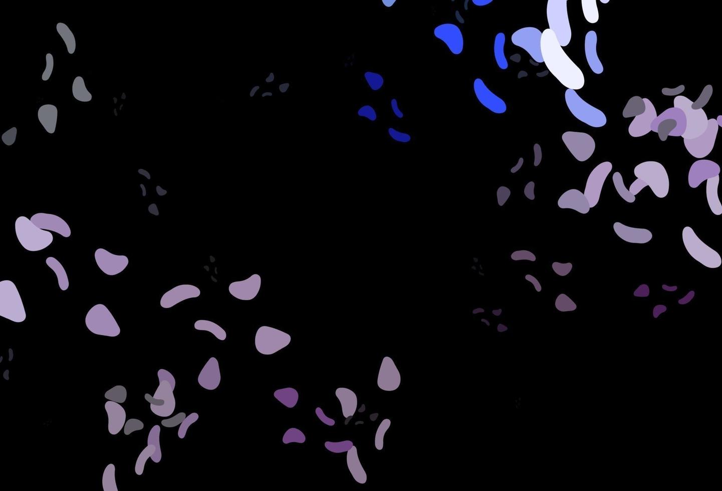 telón de fondo de vector rosa oscuro, azul con formas abstractas.