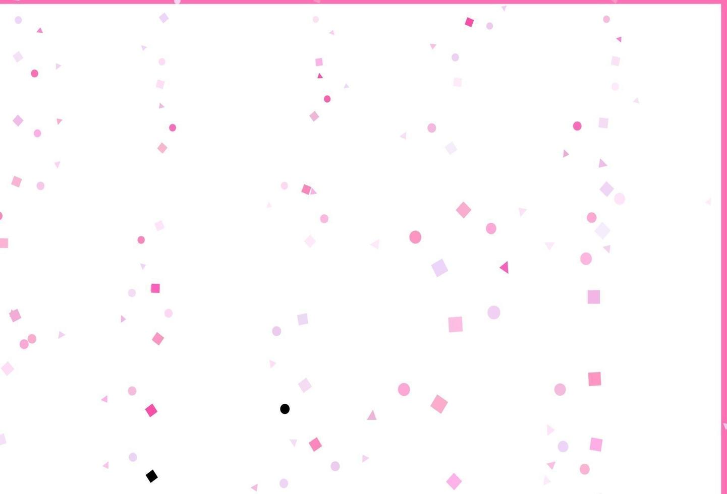 Light Pink, Blue vector pattern in polygonal style with circles.