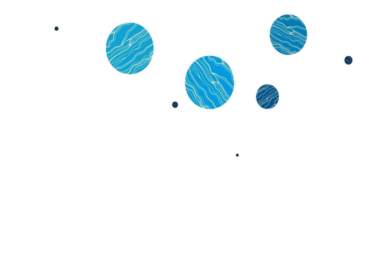 Light blue vector cover with spots.