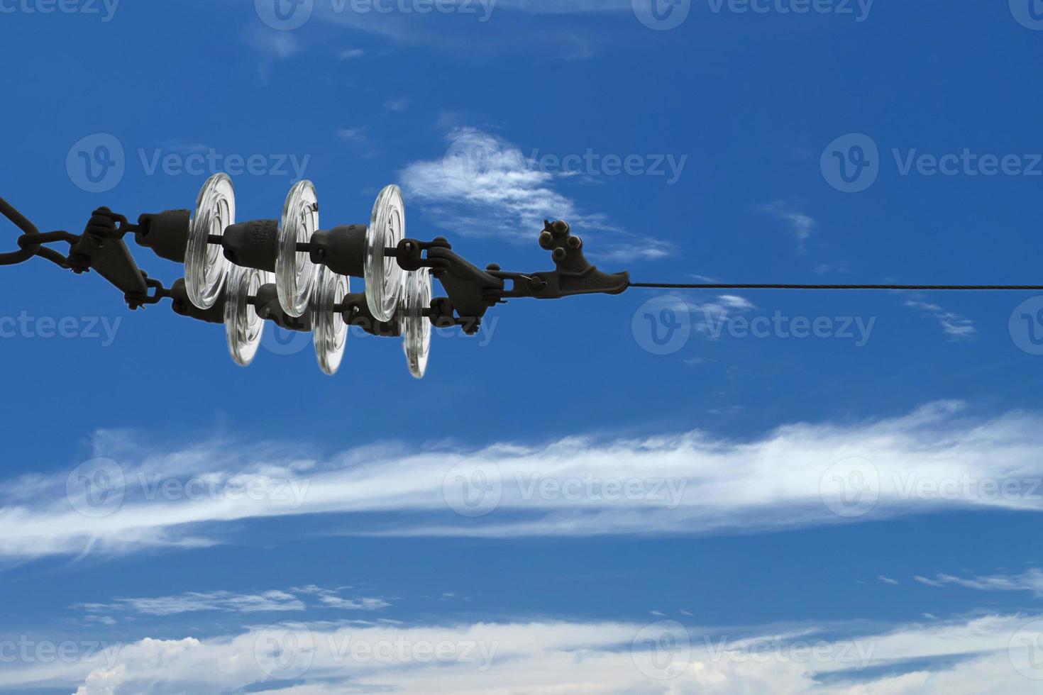 Electric Lines high voltage photo