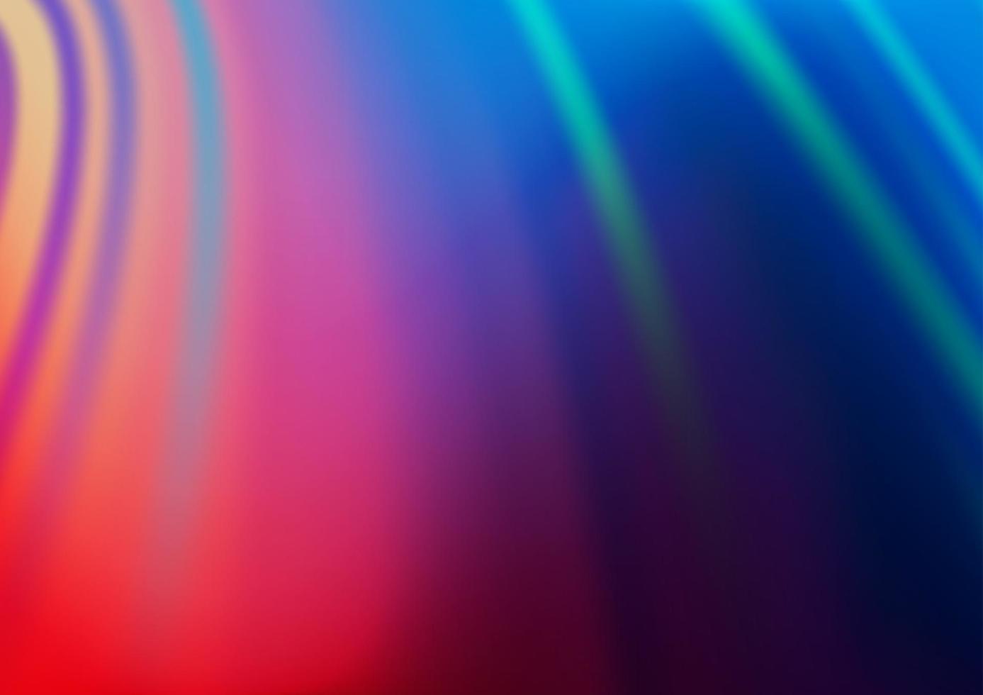 Dark Blue, Red vector pattern with bent ribbons.