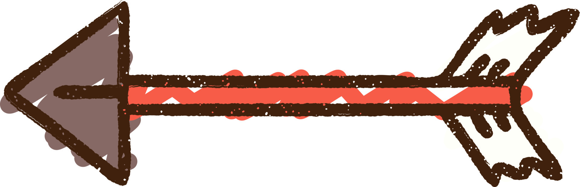 Arrow Chalk Drawing 12219621 Vector Art at Vecteezy