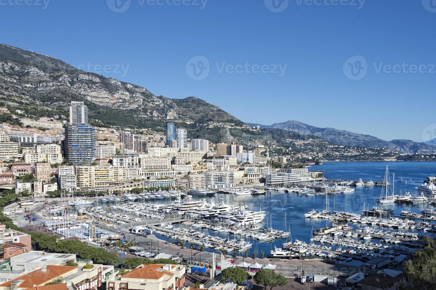 montecarlo monaco panorama photo