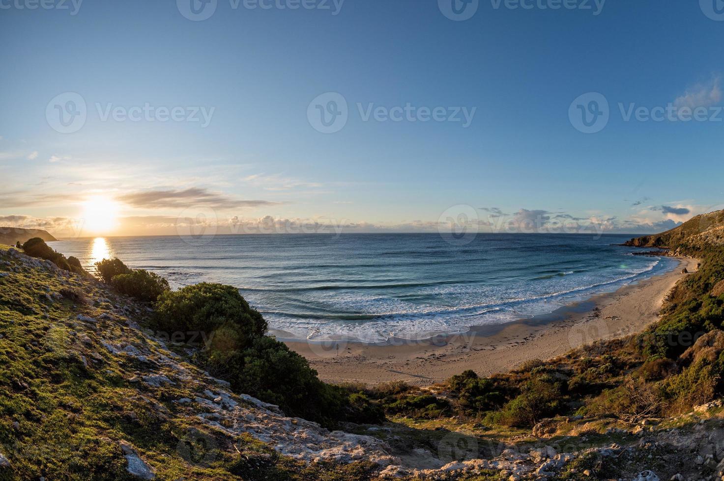 kangaroo island landcape at sunset photo