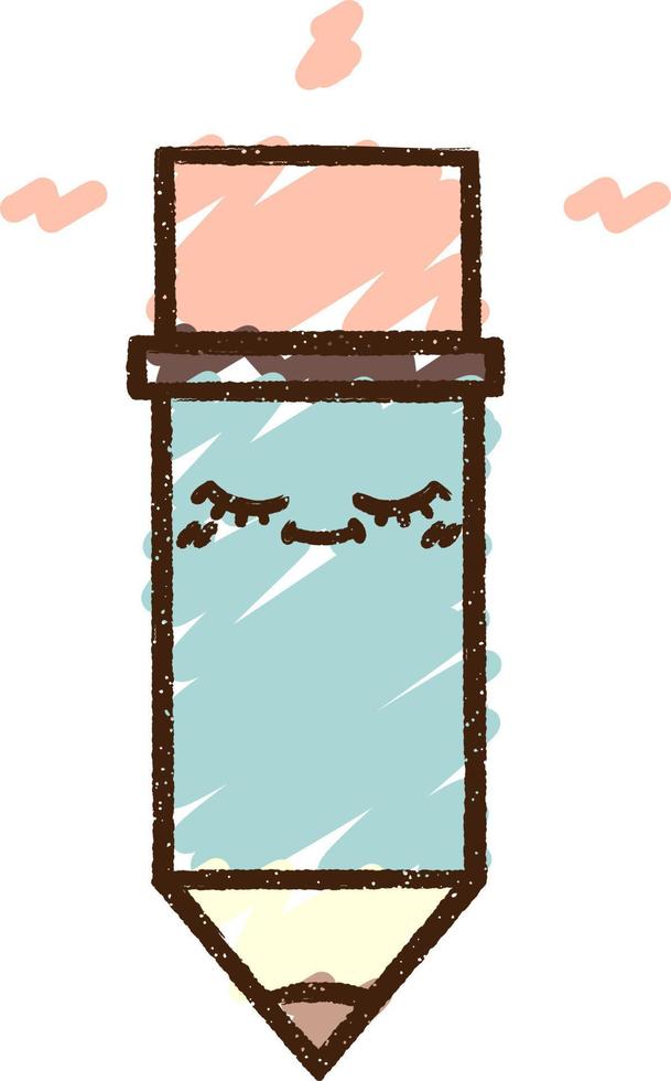 Pencil Chalk Drawing vector